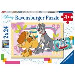 Ravensburger 2X24 Pcs Puzzle Disney Dogs (05087)
