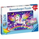Ravensburger 2X24 Pcs Puzzle Unicorn (05677)