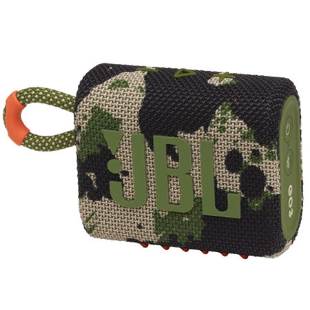 JBL GO3, Portable Bluetooth Speaker, IP67-Waterproof Squad