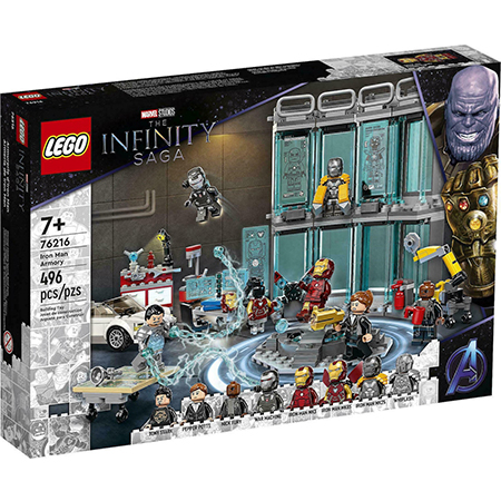 LEGO Marvel: Οπλοστάσιο του Άιρον Μαν (76216)
