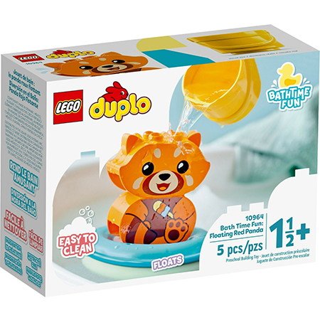 LEGO DUPLO My First: Bath Time Fun: Floating Red Panda (10964)
