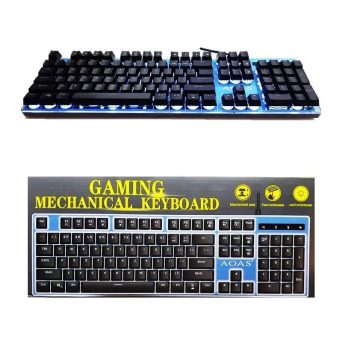 AOAS M-500 Gaming Μechanical Keyboard - UK Layout Black