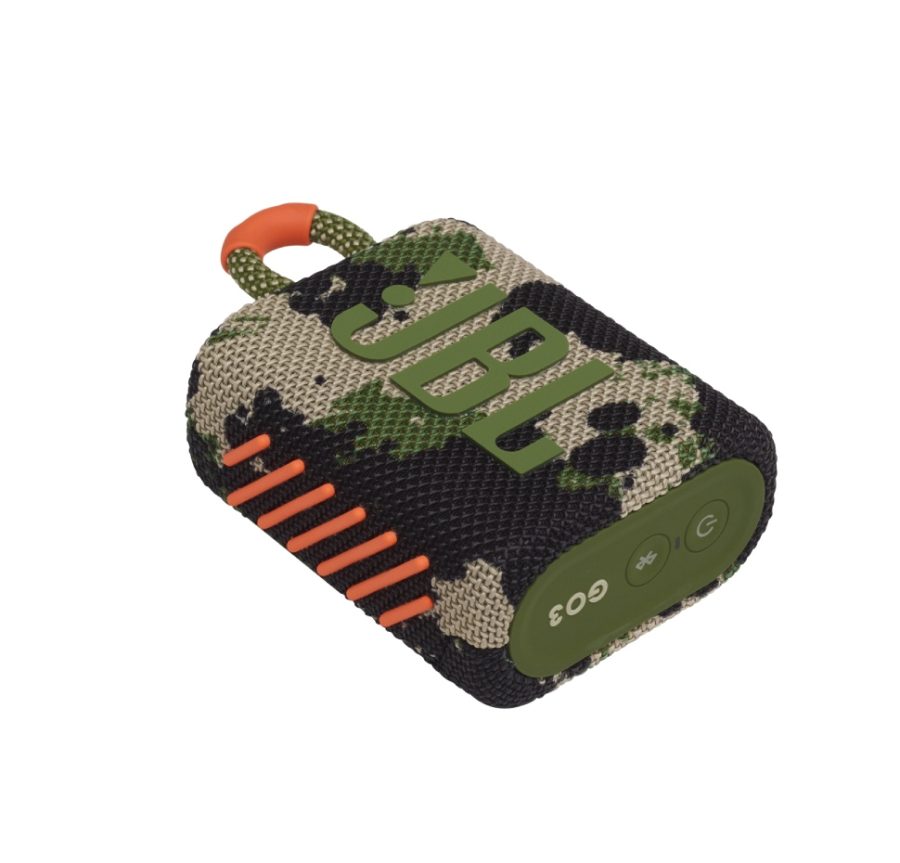 JBL GO3, Portable Bluetooth Speaker, IP67-Waterproof Squad