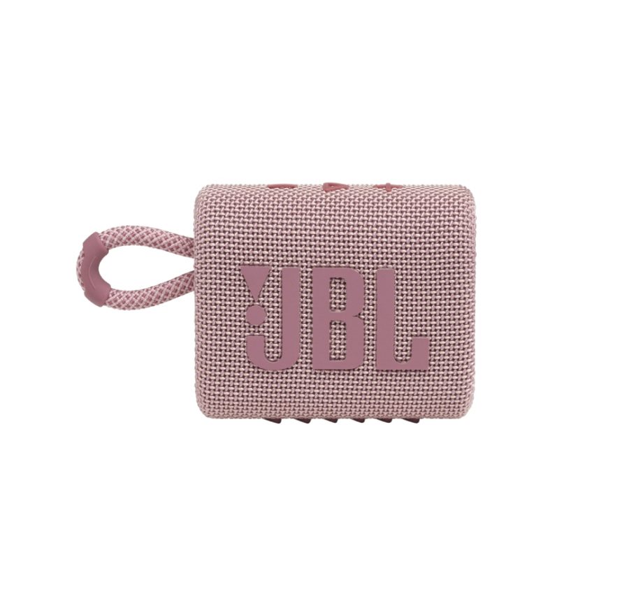 JBL GO3, Portable Bluetooth Speaker, IP67-Waterproof Pink