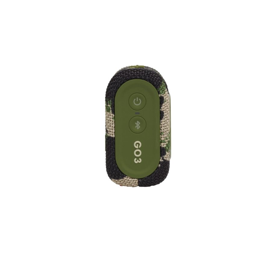 JBL GO3, Portable Bluetooth Speaker, IP67-Waterproof Squad