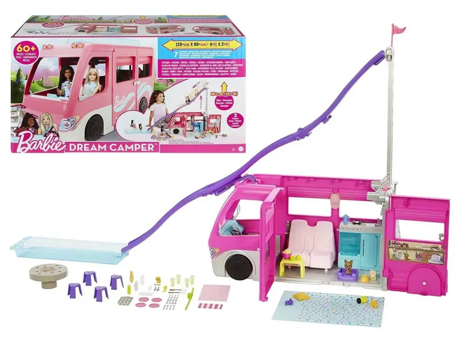 Mattel Barbie Νέο Τροχόσπιτο (HCD46)