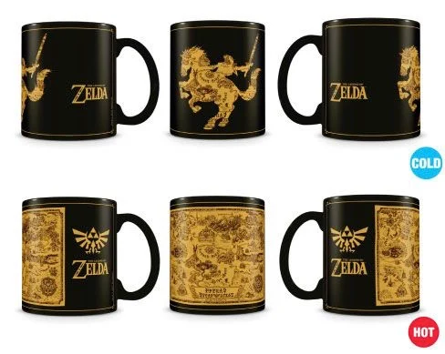 the legend of zelda heat change mug κούπα