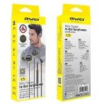 Awei T889084 In-ear Handsfree με Βύσμα 3.5mm Μαύρο