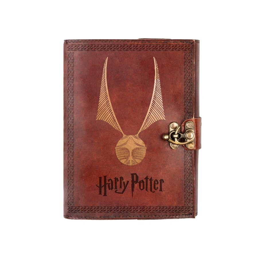 HARRY POTTER Ταξιδιωτικό Τετράδιο Σημειωματάριο με Εξώφυλλο από Δέρμα Hand-Sewn - A5