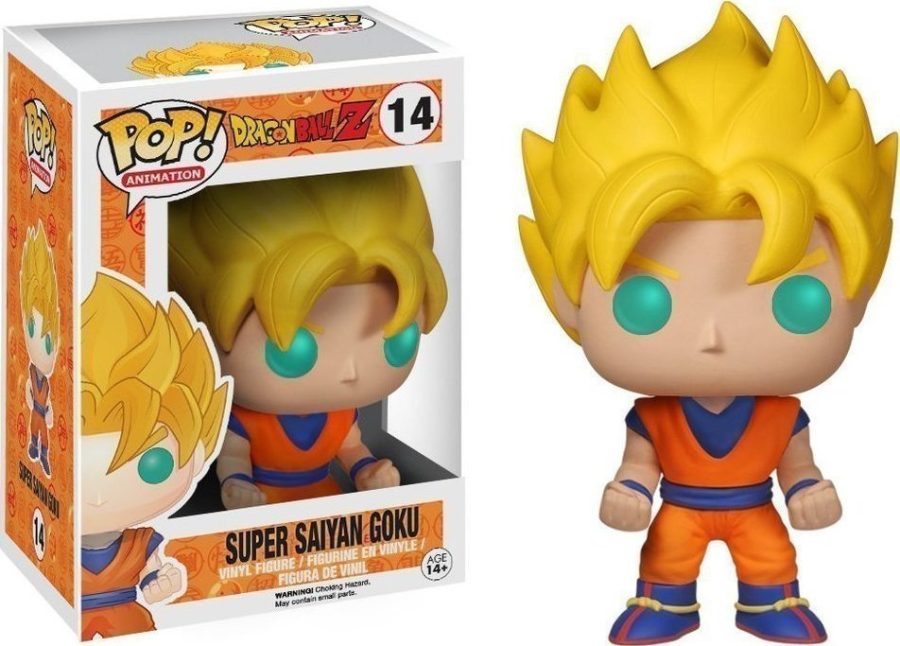 Funko Pop! Animation Dragon Ball Z Super Saiyan Goku #14 Figure