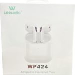 Leewello WP424 TWS In-ear Bluetooth Handsfree Ακουστικά με Θήκη Φόρτισης Λευκά