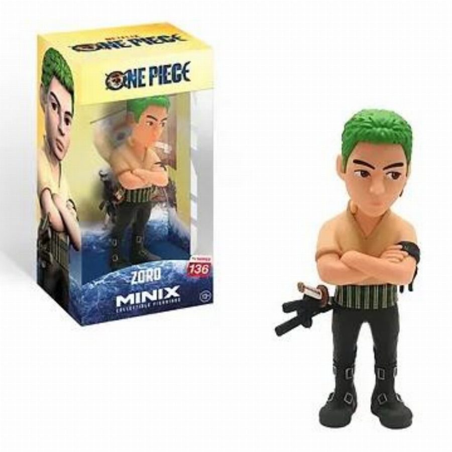Minix Φιγούρα ONE PIECE - Zoro Roronoa – Figure Minix #136 12cm (MX12-MGA-OPCZOR)