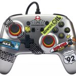 PowerA Wired Controller Mario Kart Racer Silver Nintendo Switch NSW
