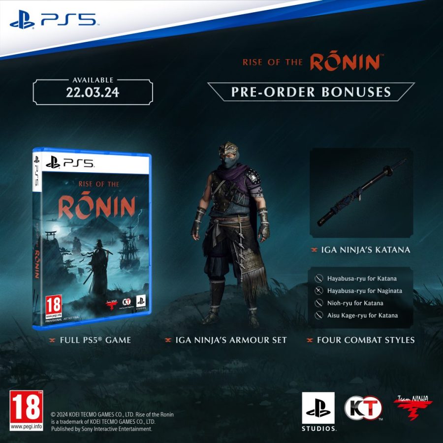 Rise of the Ronin PS5 NEW PLAYSTATION 5 GAME