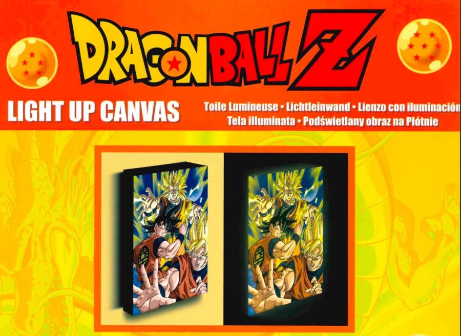 Pyramid Τρισδιάστατος Φωτιζόμενος Καμβάς DRAGON BALL Z - Goku Evolution - Light Canvas