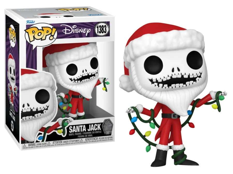 NIGHTMARE BEFORE CHRISTMAS 30TH - FUNKO POP Disney N° 1383 - Santa Jack