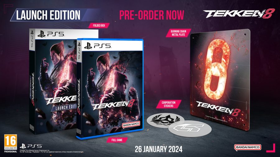 Tekken 8 Launch Edition PS5 USED