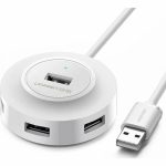 Ugreen Hub USB 2.0 CR106 White 20270
