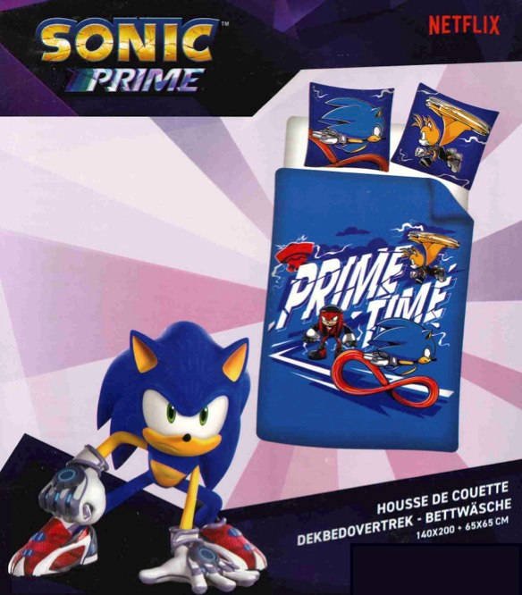 Παπλωματοθήκη και μαξιλάρια Sonic για μονό κρεβάτι 020SNCP