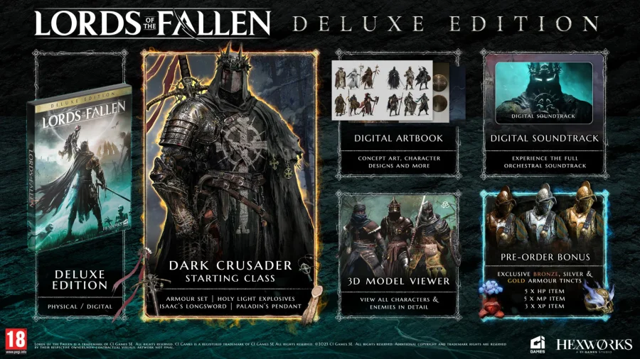 Lords Of The Fallen Deluxe Edition PS5 NEW