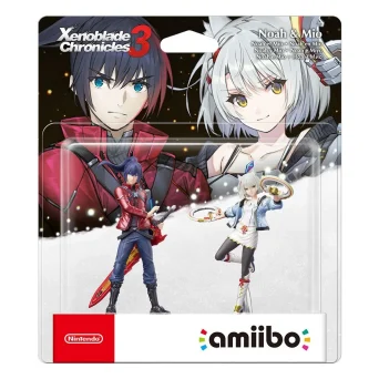 Amiibo Noah and Mio nintendo figures