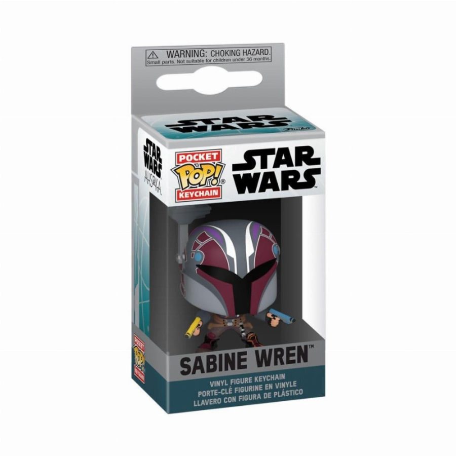 Funko Pocket Pop! Keychain Television: Star Wars: Ahsoka - Sabine Wren Μπρελόκ