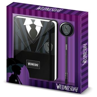 Wednesday Gift Box - Παιδικό Σετ Γραφικής Ύλης - Karactermania (06013)