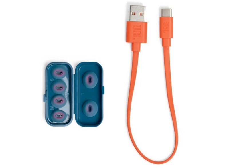 JBL Tune Flex, True Wireless Ear-Buds Headphones, NC, Touch Blue