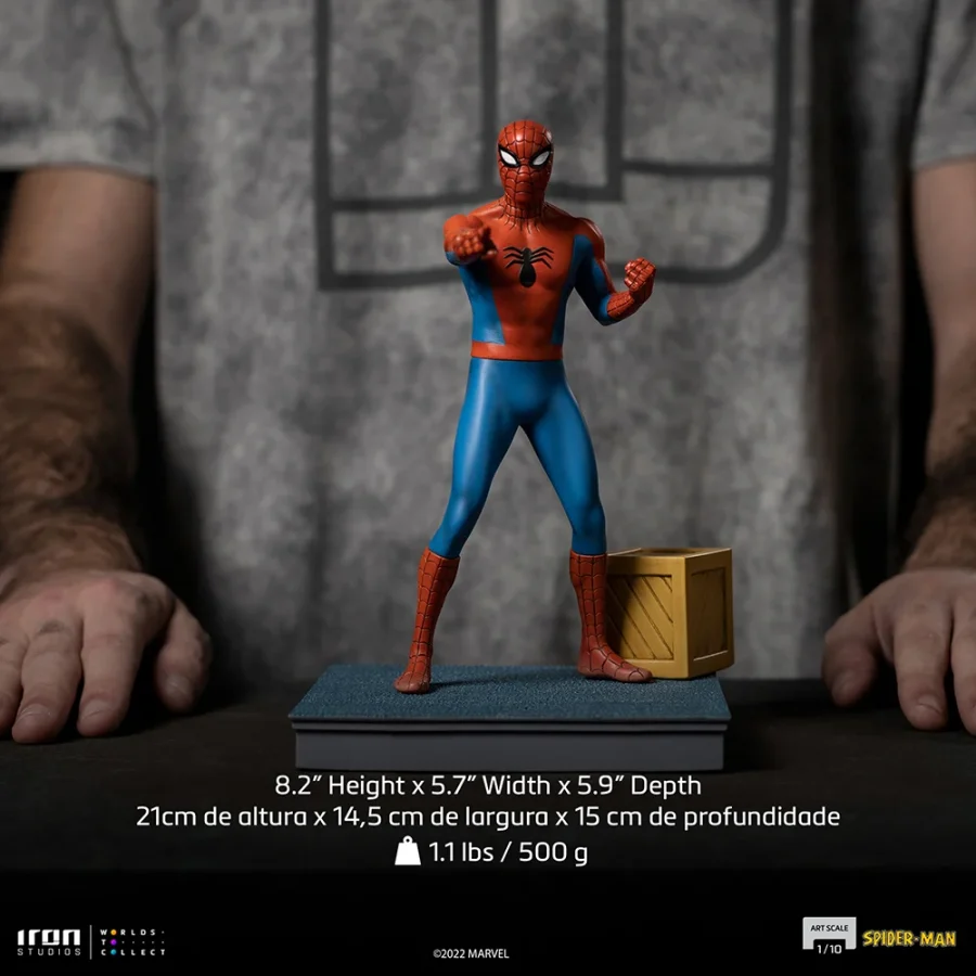 MARVEL - Spider-Man 60s (Animated Series) - Statue ArtScale 1/10 Φιγούρα Αγαλματίδιο 21cm