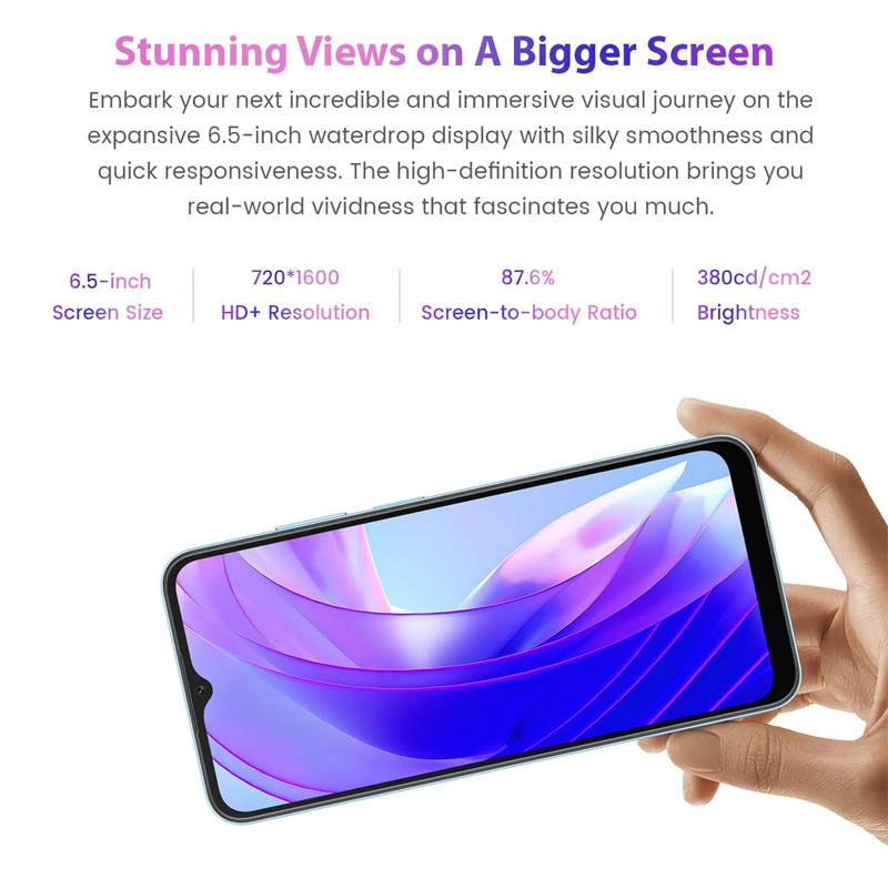 BLACKVIEW smartphone A52 Pro, 6.5", 6/128GB, 5180mAh, Android 13, μαύρο