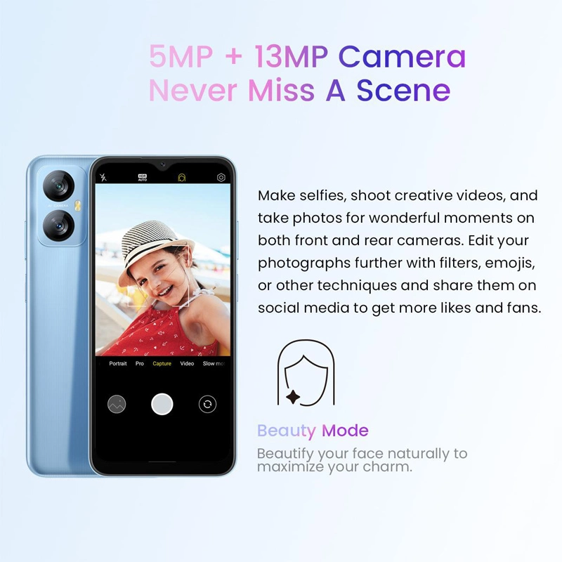 BLACKVIEW smartphone A52 Pro, 6.5", 6/128GB, 5180mAh, Android 13, μαύρο