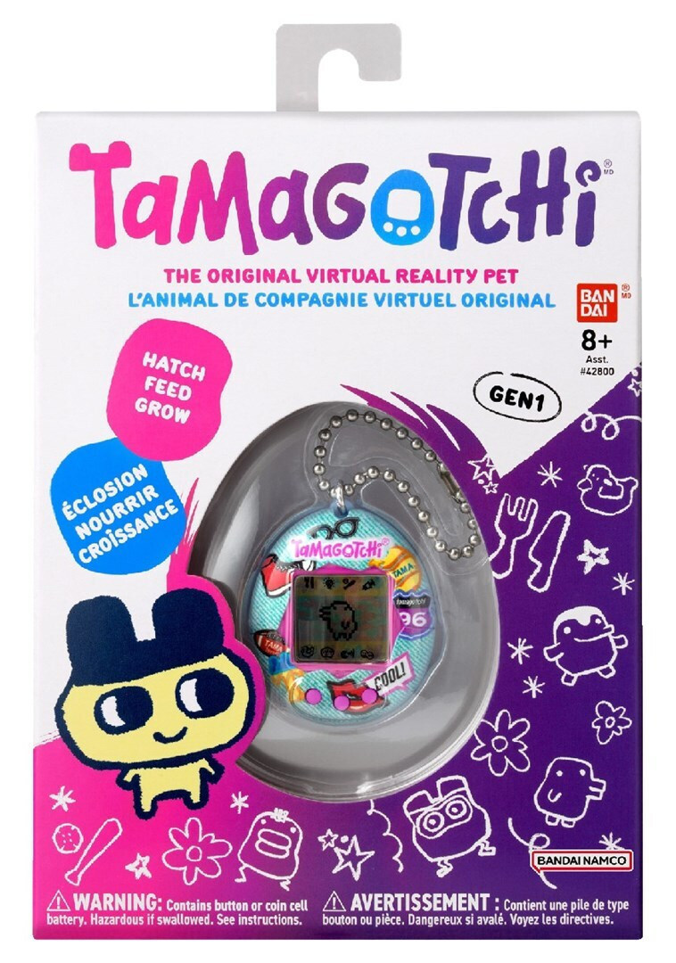 Bandai Tamagotchi - Denim patches (B5L-R3)