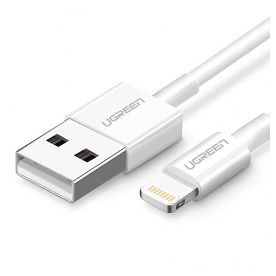 Charging Cable MFI UGREEN US155 i6 White 1m 20728 2.4A