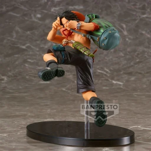 Banpresto Colosseum IV: One Piece - Portgas D Ace Statue - Φιγούρα 9εκ.