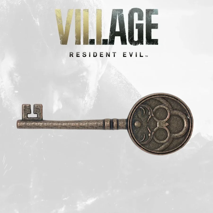 RESIDENT EVIL VIII - Replica Insignia Key - Limited Edition Ρέπλικα