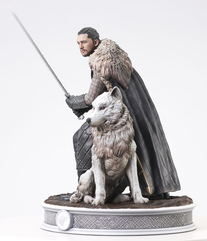 GAMES OF THRONES - Jon Snow - Statue Gallery Άγαλμα 25cm