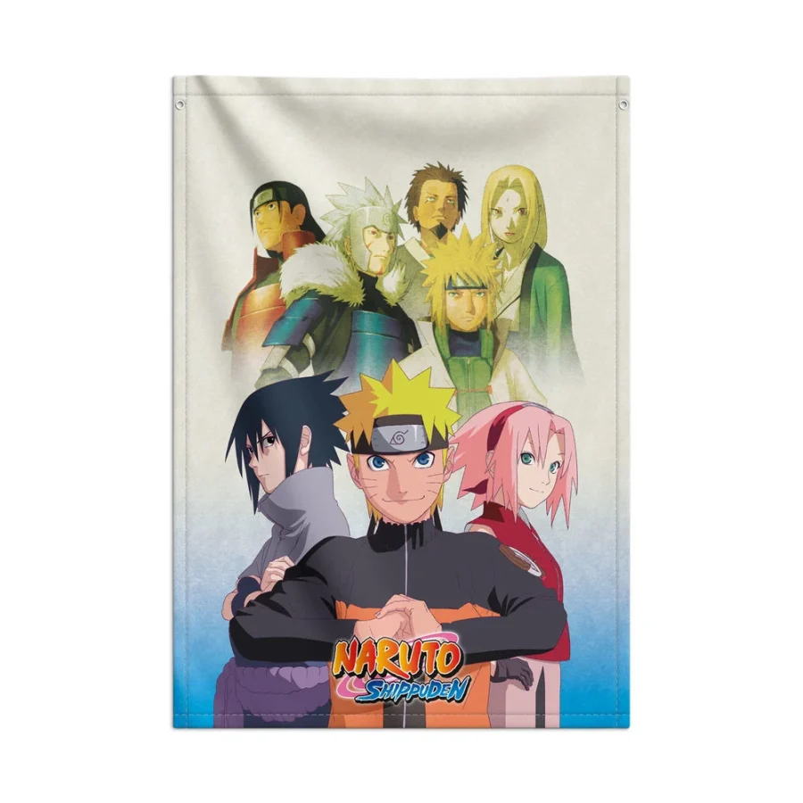 NARUTO SHIPPUDEN - Team - Banner Flag 70x100 cm (WSDGE003)
