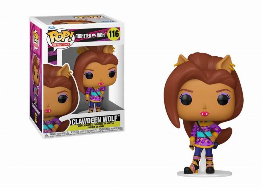 Funko Pop! Retro Toys: Monster High - Wolf #116 Vinyl Figure