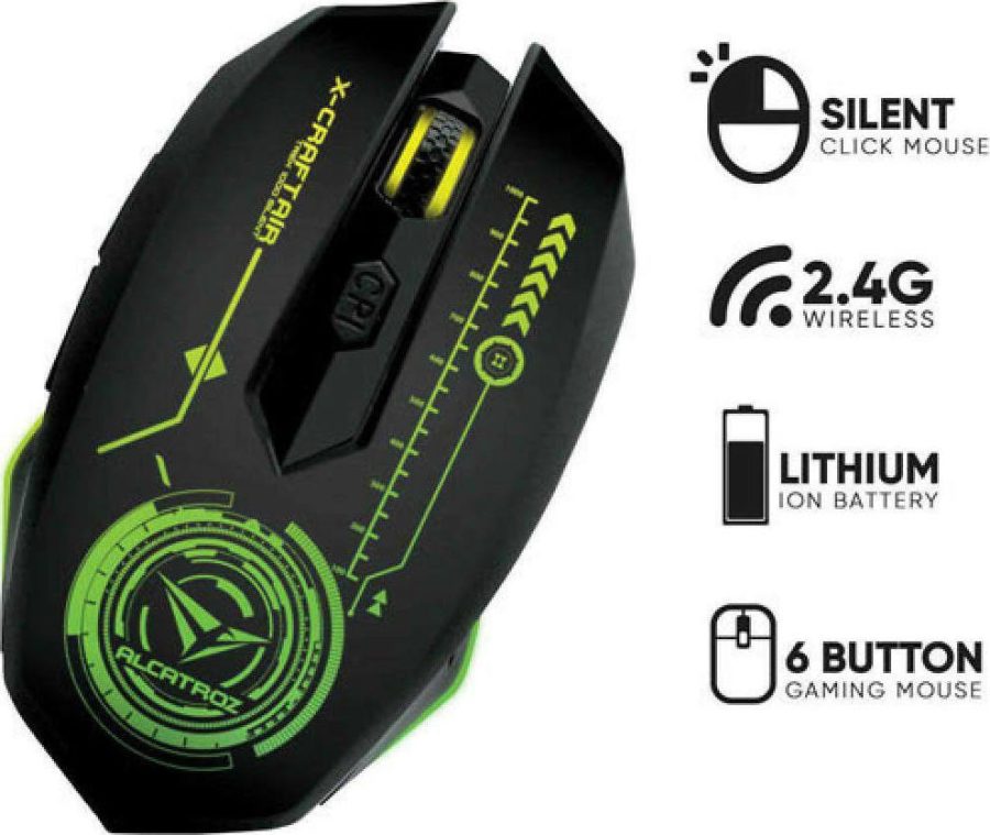 GAMING mouse alcatroz_x_craft_air_raft_1000s_mayro
