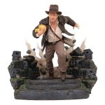 INDIANA JONES 1 - Escape with Idol - Statue Deluxe Gallery Άγαλμα 25cm