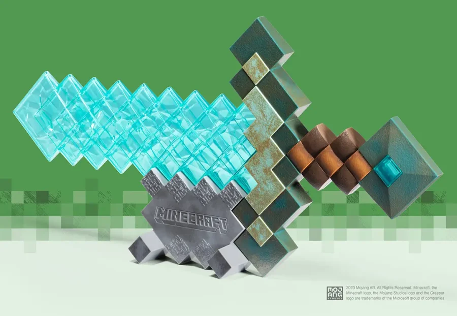 MINECRAFT - Diamond Sword - Collector Replica 50 x 25cm
