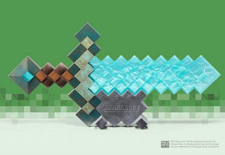 MINECRAFT - Diamond Sword - Collector Replica 50 x 25cm (NN3728)