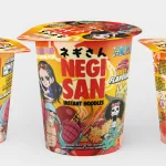 ONE PIECE - Cup Noddles με Μοσχάρι- Robin/Franky/Brook - Beef
