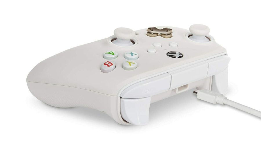POWERA ENWIRED CONTROLLER WHITE MIST Xbox One Xbox Series 9