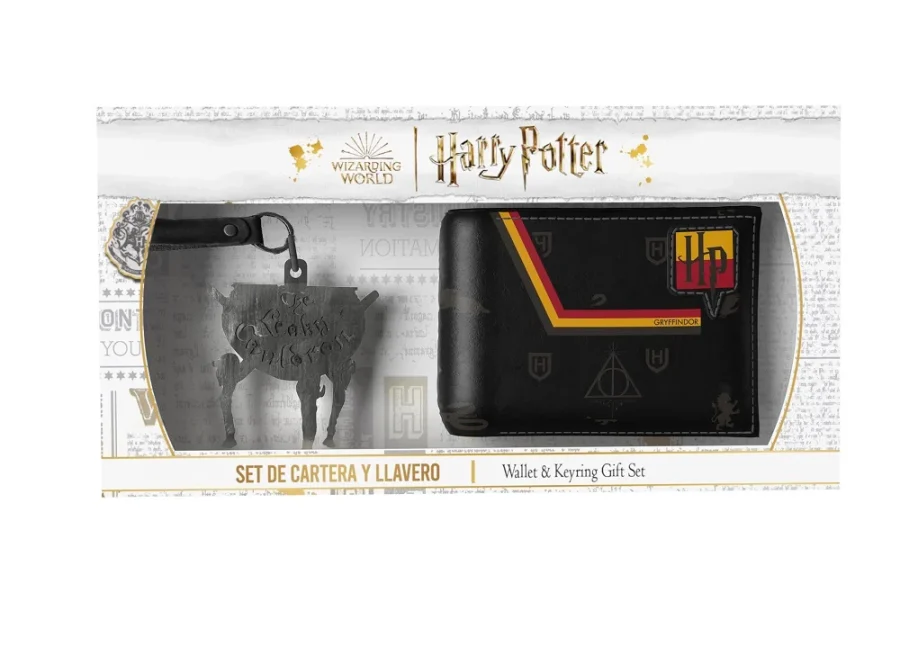 HARRY POTTER - Premium Set - Πορτοφόλι + Μπρελόκ (7448)
