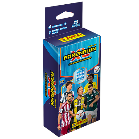 Panini Superleague 2024 Adrenalyn blister pack με ελληνικές ομάδες