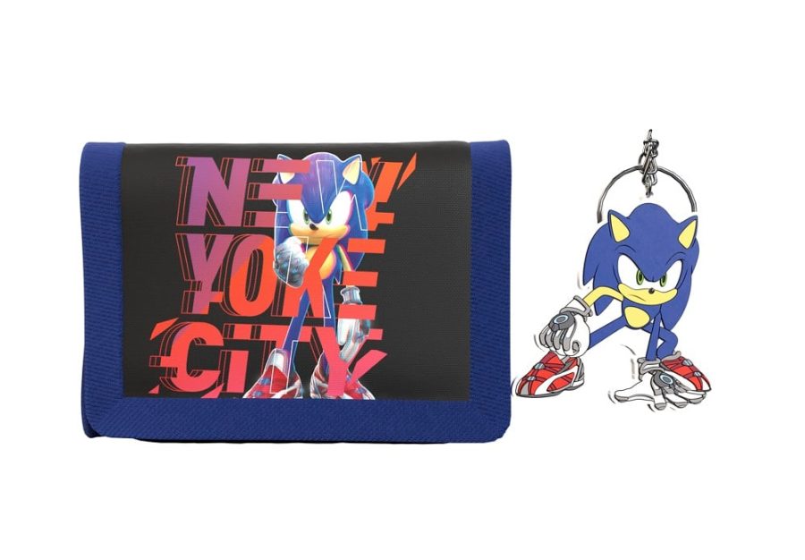 SONIC - Gift Box - Set of Wallet + Rubber Keyring - 2 τμχ.
