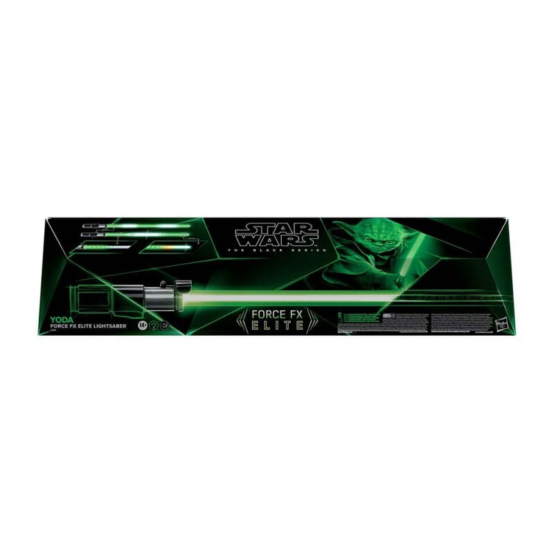 STAR WARS - Black Series Lightsaber Force FX Elite Yoda
