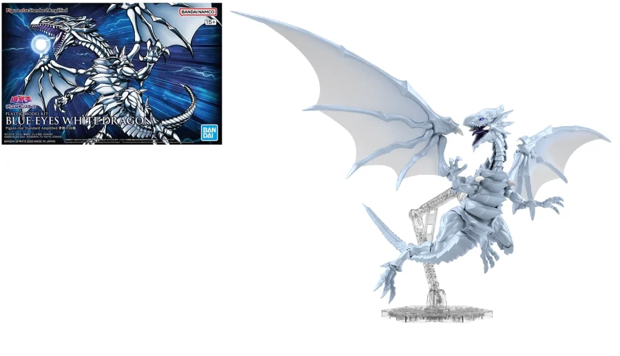 YU-GI-OH - Φιγούρα Δράσης -Rise Standard Amp. Blue-Eyes White Dragon -Model Kit