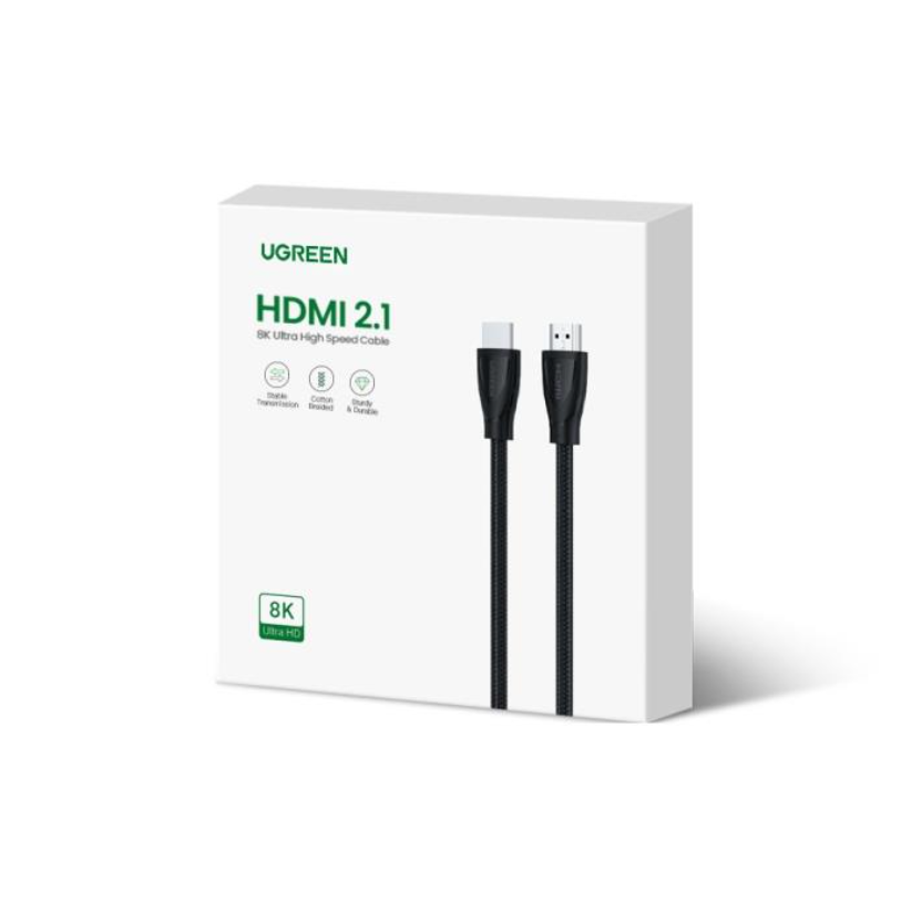 Cable HDMI MM Retail 2m 8K60Hz UGREEN HD140 Black 80403